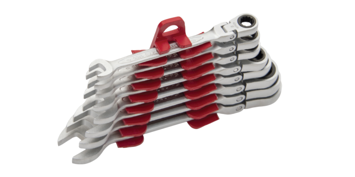 Mafsallı Cırcır Kombine Anahtar Takımı (mm) -  12