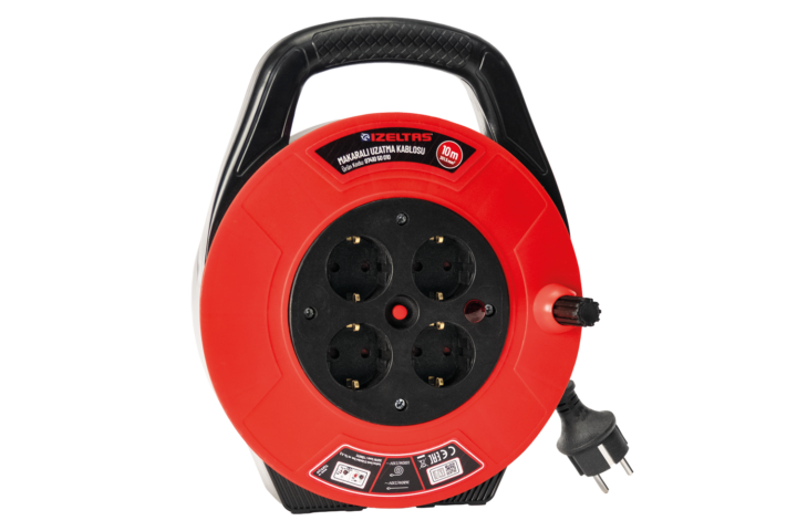 Makaralı Uzatma Kablosu (El Tipi) 10m -  1