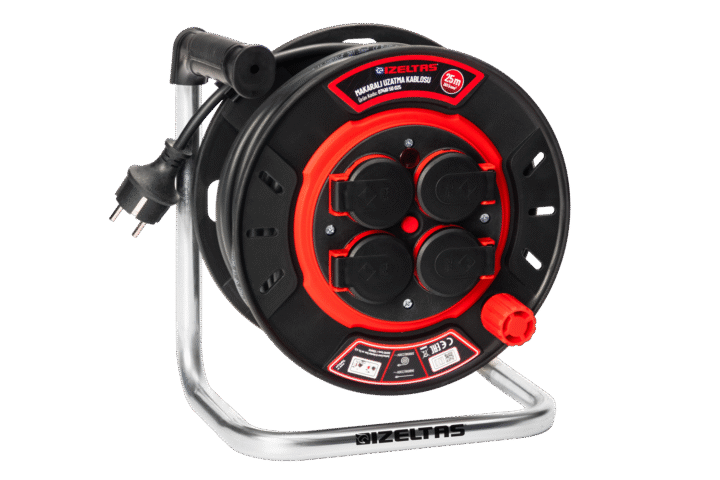 Makaralı Uzatma Kablosu (Ayaklı) 25m – 50m -  1