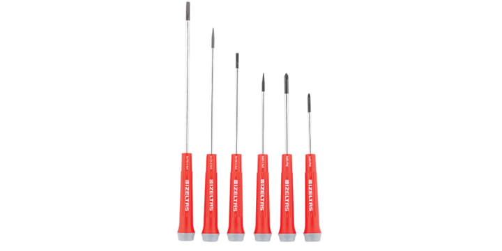 Elektronikçi Tip (Klemens) Tornavida Seti (6 Parça) -  6