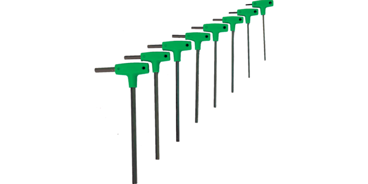 T Tipi Allen Anahtar Takımı (8 Parça, mm) -  8