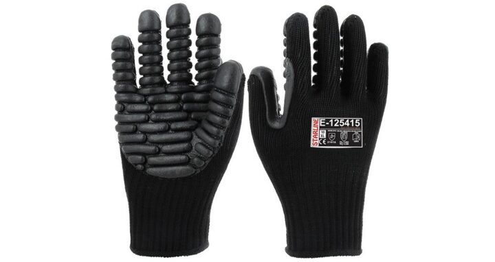 E-125415 Titreşim Önleyici Anti Vibrasyon Köpük Kauçuk İnşaat Eldiveni