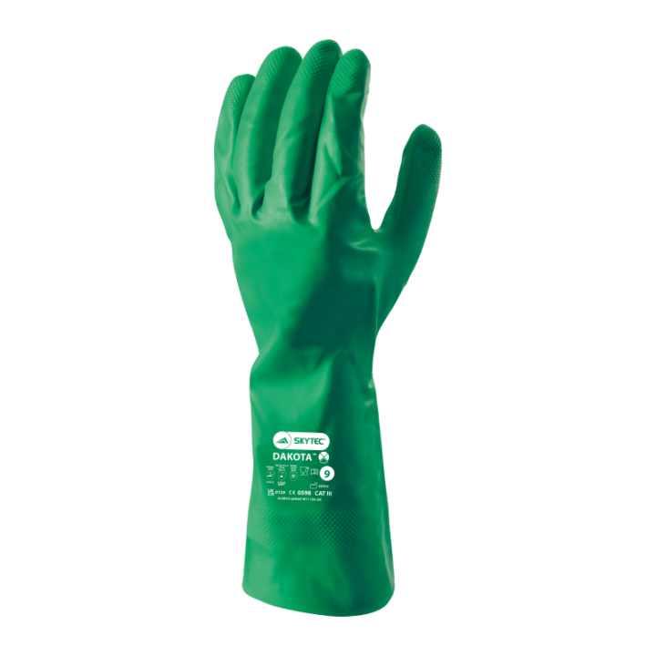 Dakota Dayanıklı Nitril Koruyucu Kimyasal Eldiven