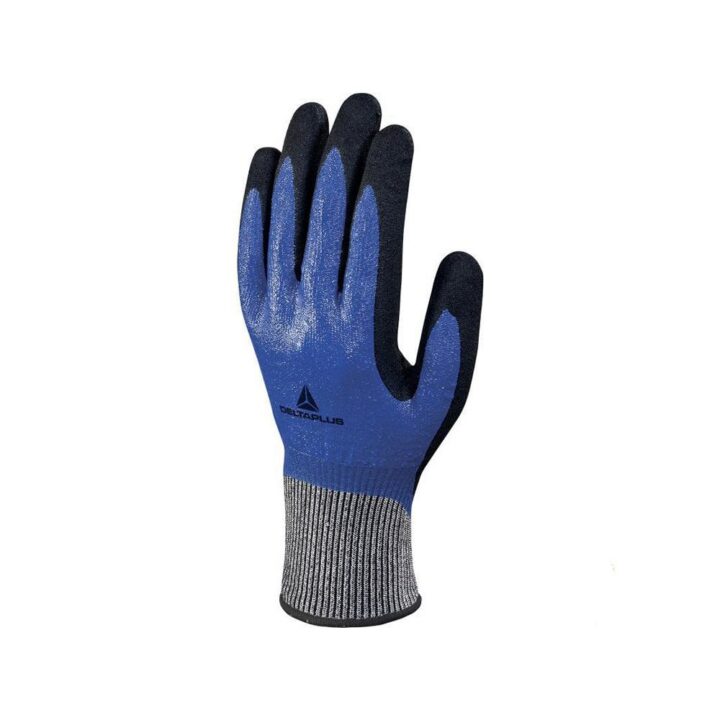 Vecut54bl Çift katmanlı Nitril D Seviye Kesilmez Eldiven