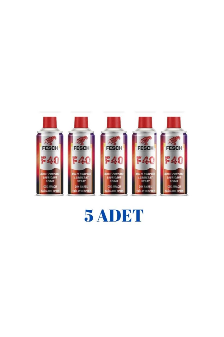 Genel Yağlama Spreyi – 400 ml, Pas ve Aşınmaya Karşı Etkili Koruma - 5 ADET