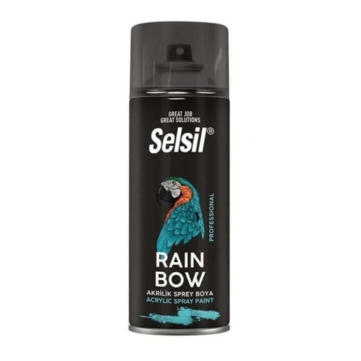 Selsil Sprey Boya Parlak Siyah Ral9005 400ml