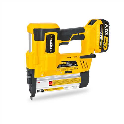 SGS5165 AKÜLÜ ZIMBA VE ÇİVİ TABANCASI SETİ 20V 1*4.0 Ah