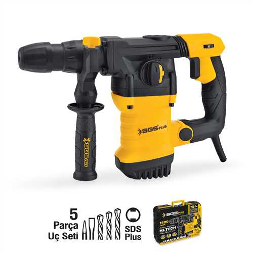 SGS5183 KIRICI-DELİCİ MATKAP 1500 Watt (SDS PLUS)