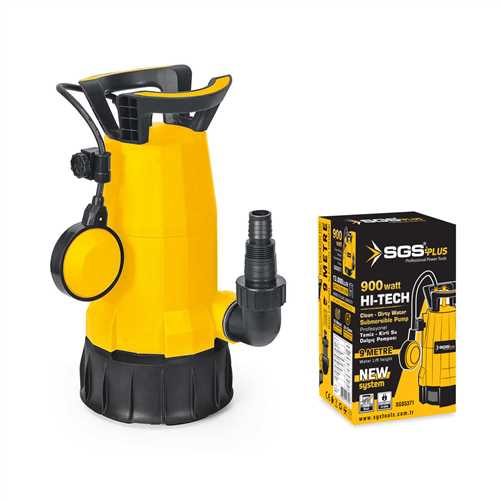 SGS5371 TEMİZ-KİRLİ SU DALGIÇ POMPASI 900 WATT