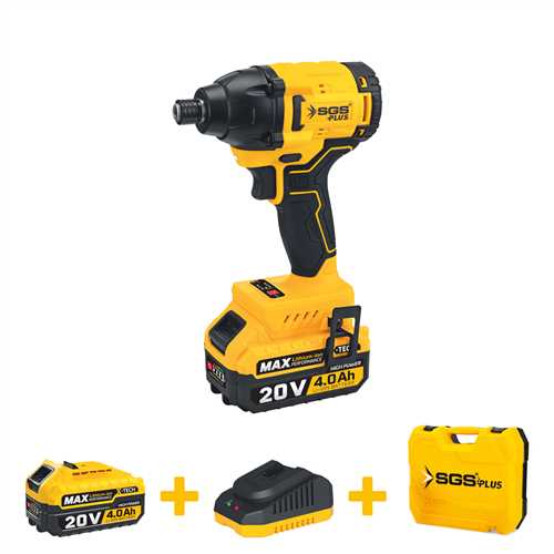 SGS5501 DARBELİ VİDALAMA SETİ 20 VOLT(4.0Ah) (KÖMÜRSÜZ MOTOR)